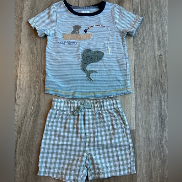 Mud Pie Other - Kids Fishing Theme Set